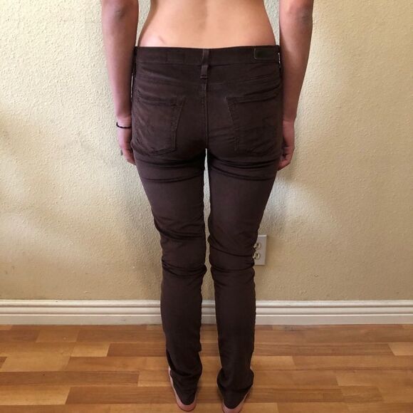 AG Corduroy Ankle Skinny Pants Size 26R - Picture 4 of 12